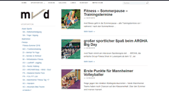 Desktop Screenshot of mvd-mannheim.de